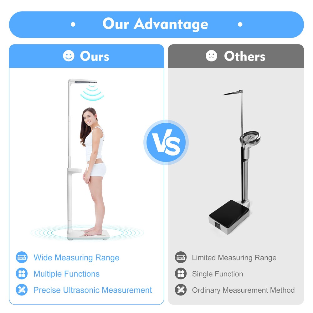 Height Measurement Tool for Accurate Growth Tracking and Easy Storage