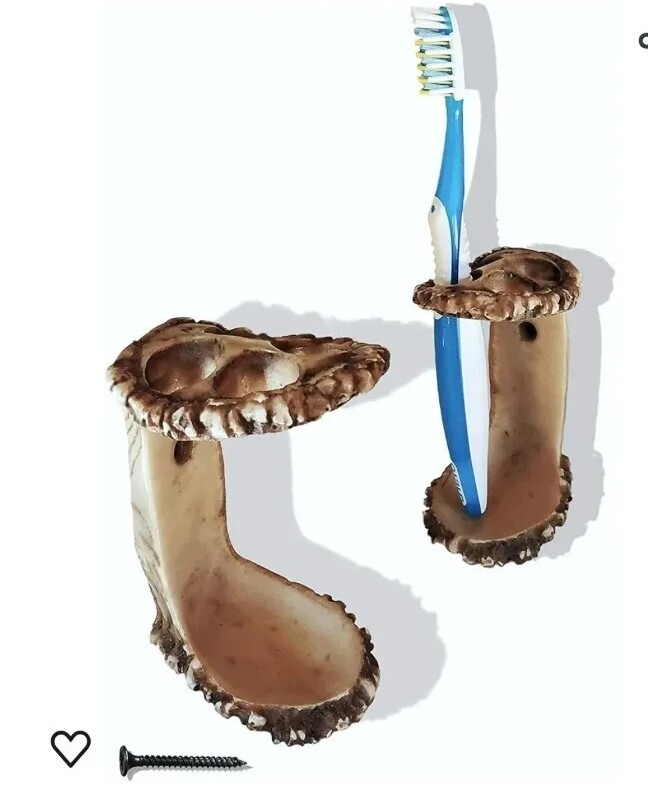 toothbrush holder  the Mountain Mike's keproauctions