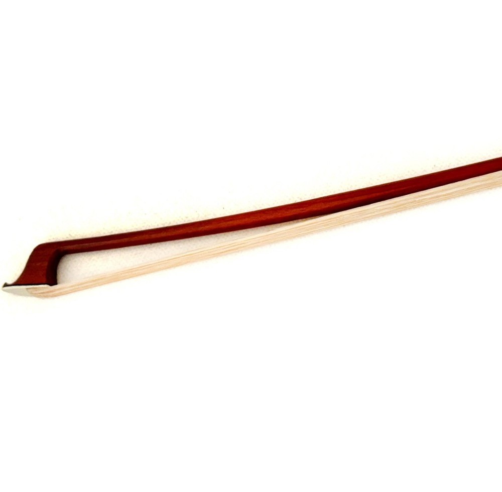 Master Antique Pernambuco Violin Bow 4/4 Ebony Fleur-de-Lys Frog Silver Fast 62g