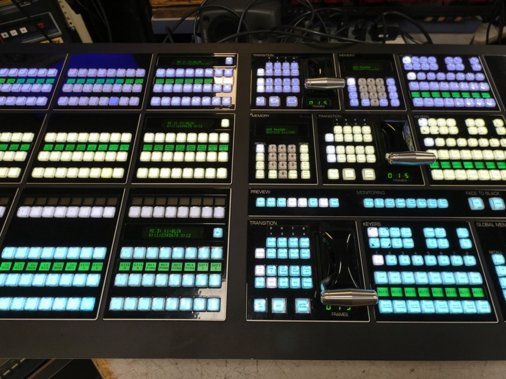 Ross Acuity 3M/E Panel, 60-Input, 40-Output 4K 3G Production Switcher w/Frame