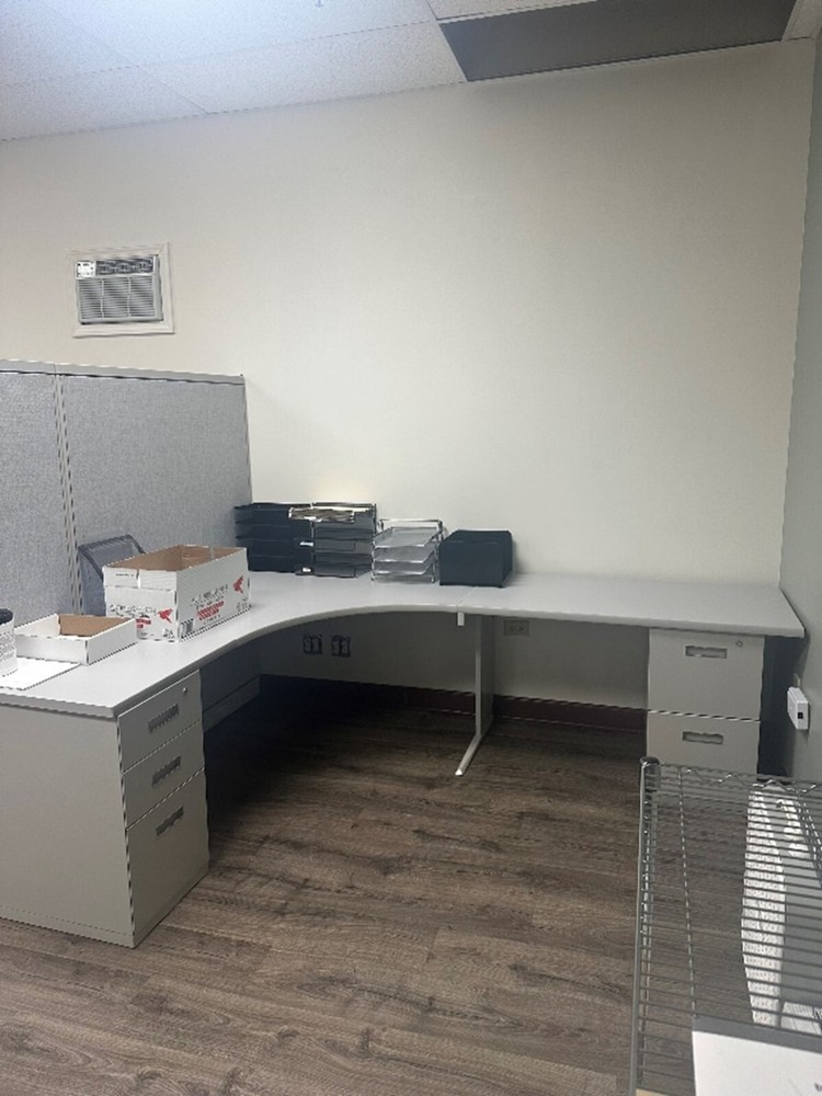 14 Office Cubicles, Desks and Storage that are Used