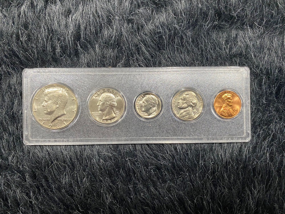 1981 Birth Year Set 5 Coins
