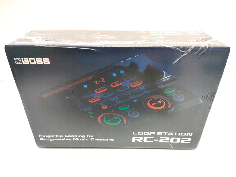 Boss RC-202 Multi Effects DJ Loop Station Looper Work w/AC Adapter From JAPAN