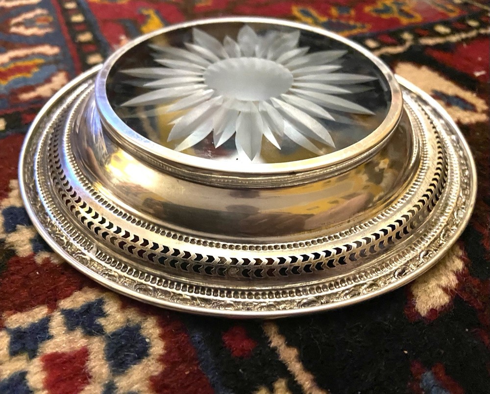 Tiffany&co Sterling Silver Coaster Dish