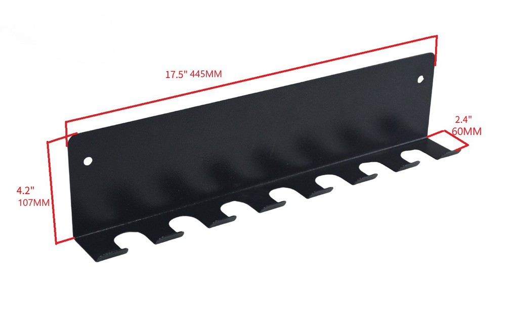 Heavy duty 7 Hammer Wall Mount Storage Rack Hanger Organizer
