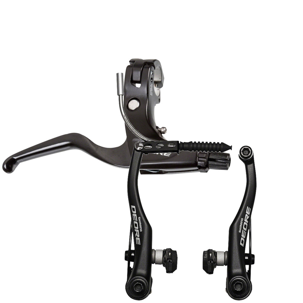 Shimano Deore Long Pull V-Brake & Right Lever Combo Black, I-Spec B,