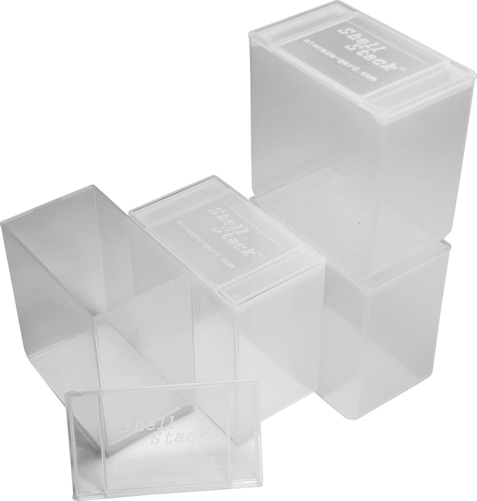 MTM SS25-00 Shell Stack 25 Rd. Compact Shotshell Storage Box (Set of 4)...