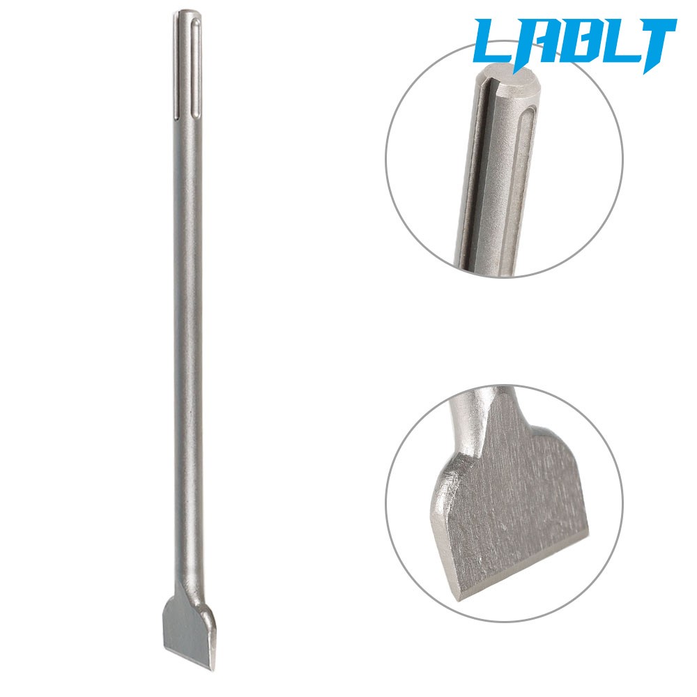 LABLT 3 Pcs 16" SDS Max Bits Set Long-Point Chisel Scaling Chisel Flat Chisel