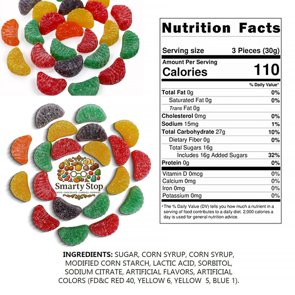Assorted Slice Wedges Candy (2 LB)