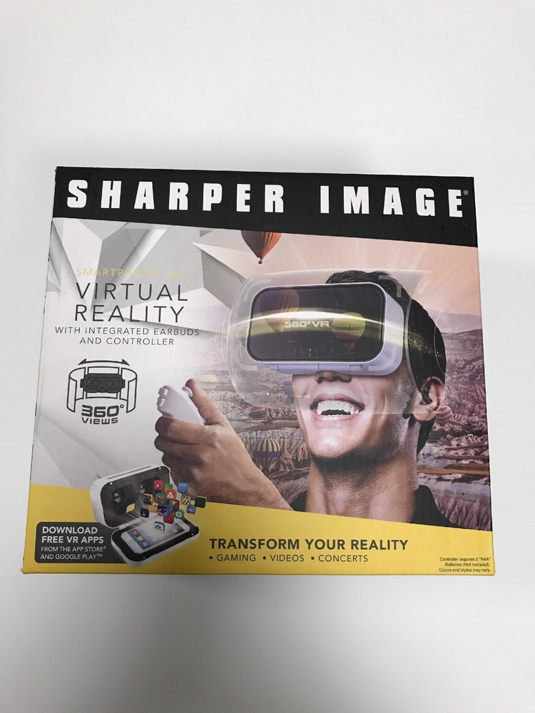 SHARPER IMAGE Smartphone 360 Degree Virtual Reality Headset