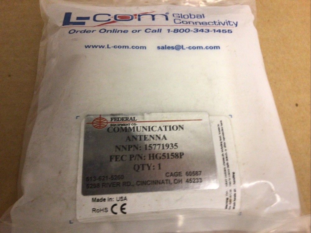 L-Comm Broad Band Patch Antenna HG5158P