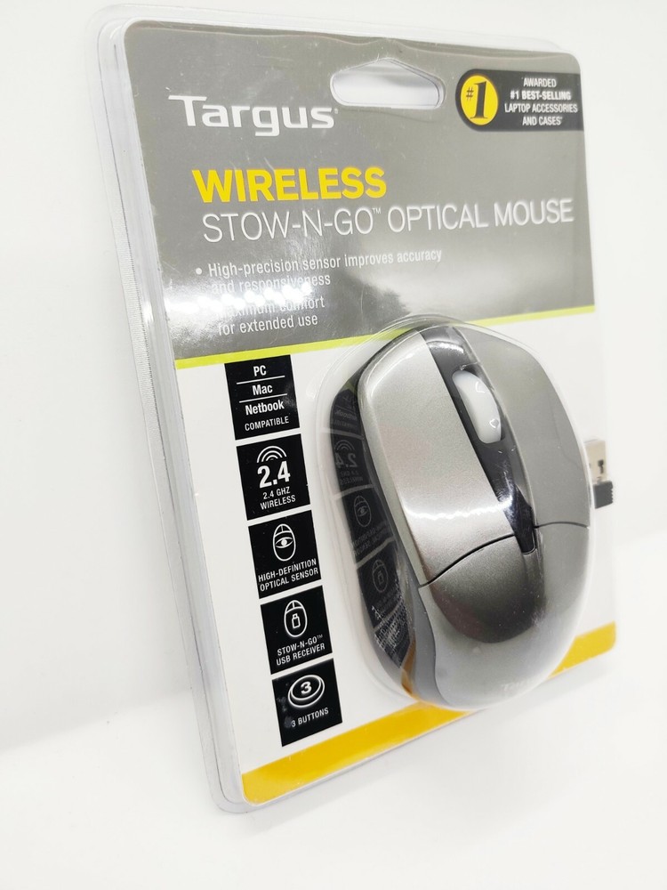 Targus Wireless stow n go optical mouse