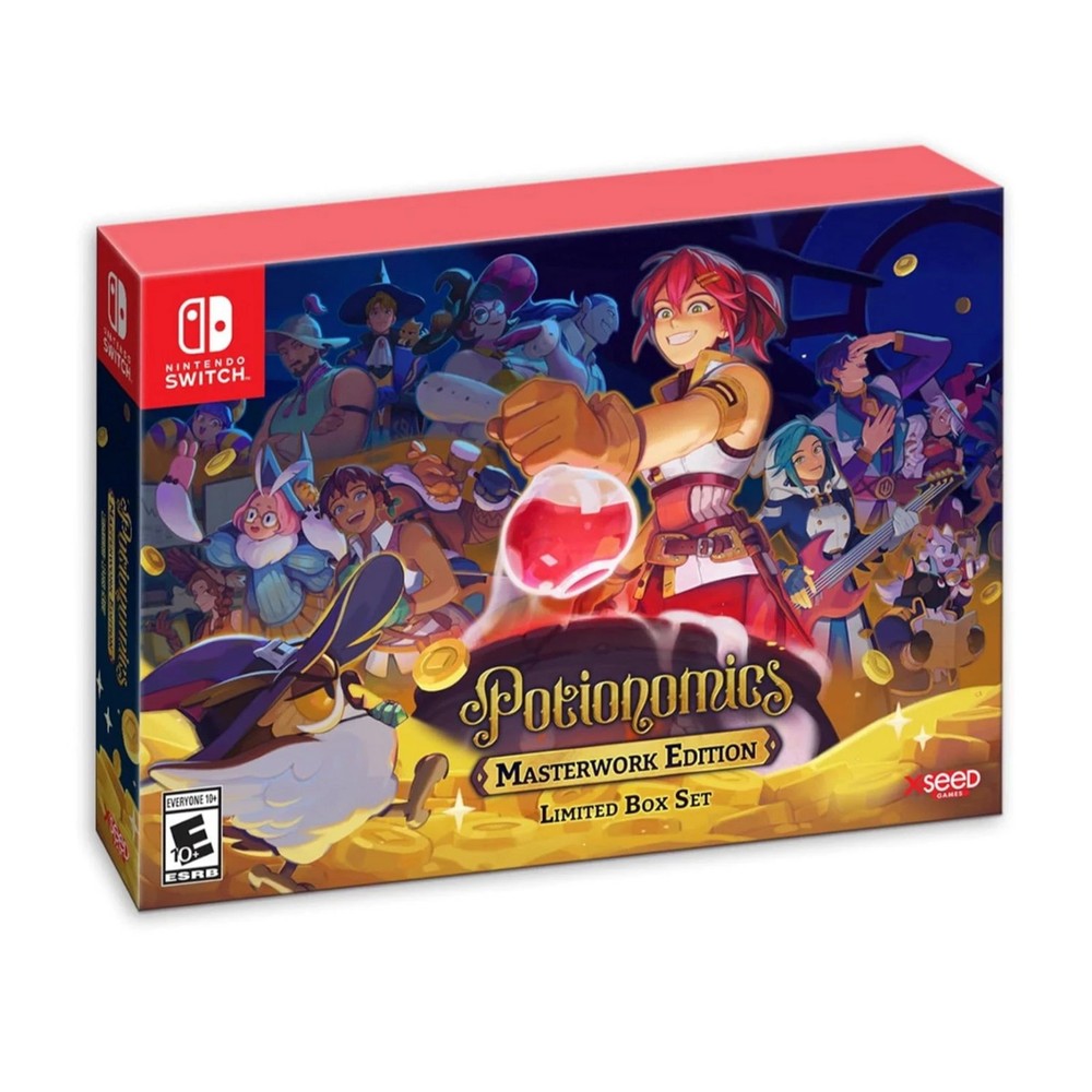 Potionomics: Masterwork Edition - Limited - Nintendo Switch Sealed Brand New