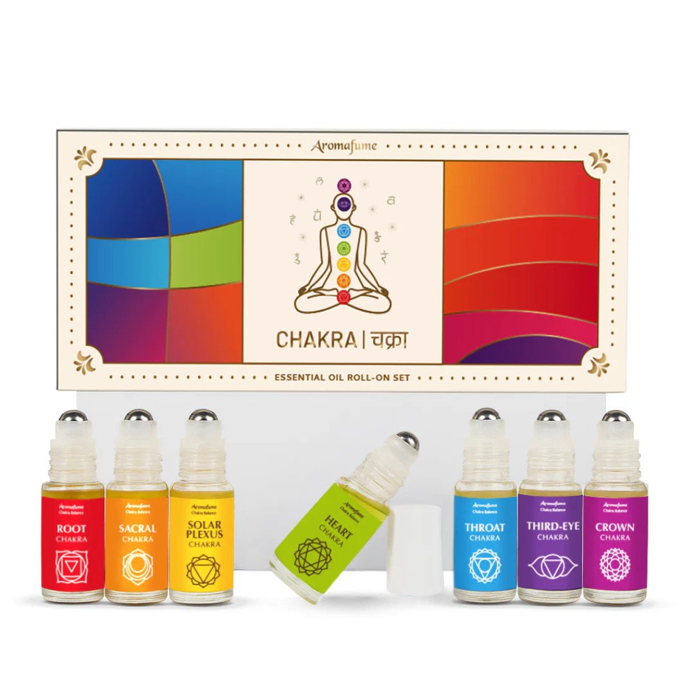 7 Chakra Aromatherapy Roll-on Gift Set