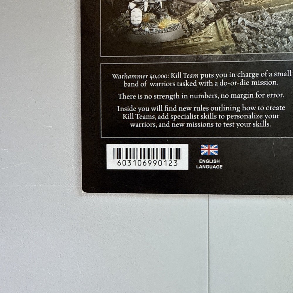 Warhammer 40k 40,000 Kill Team Booklet Games Workshop 2016