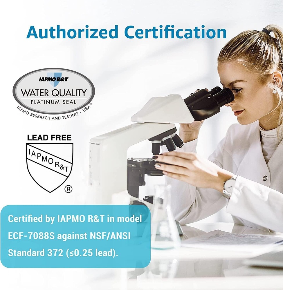 AQUA CREST Fluoride Water Filter, Replacement for Berkey® PF-2®