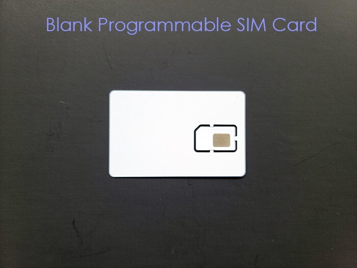 Blank Programmable SIM Cards