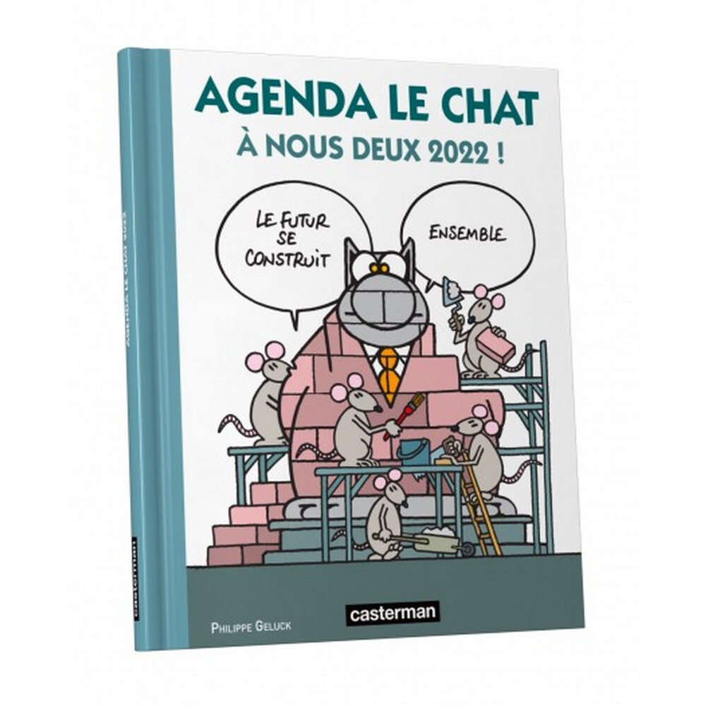 Casterman Le Cat 18.5x22.5cm (2022) Desk Diary