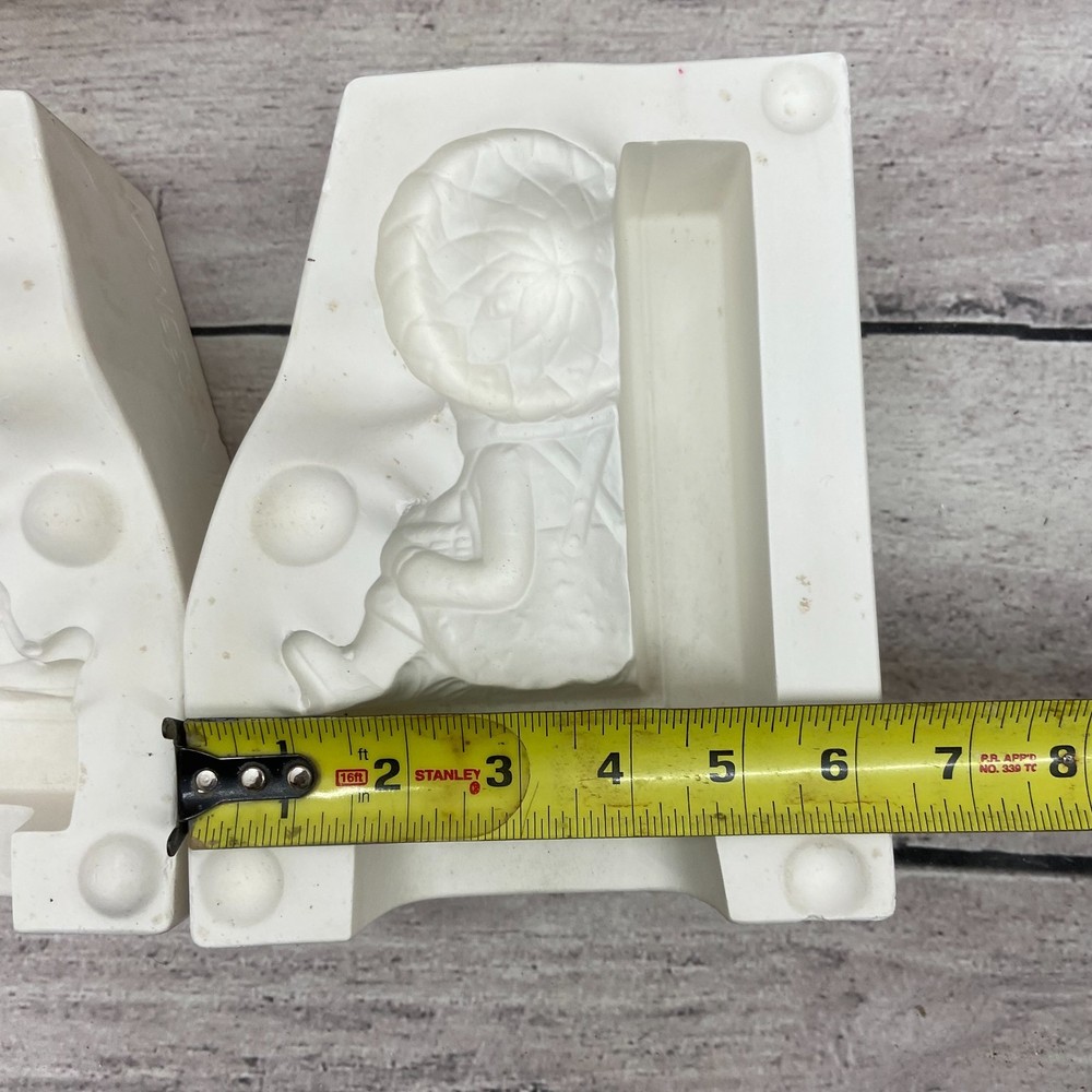 McNees Ceramic Casting Mold Billy Book End #M-474