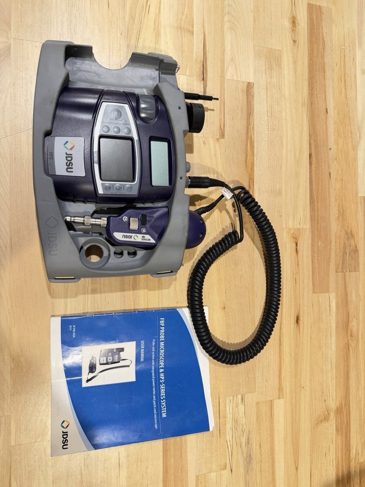JDSU HP3 & FBP PROBE MICROSCOPE SERIES SYSTEM (TESTED) SHIPS FAST