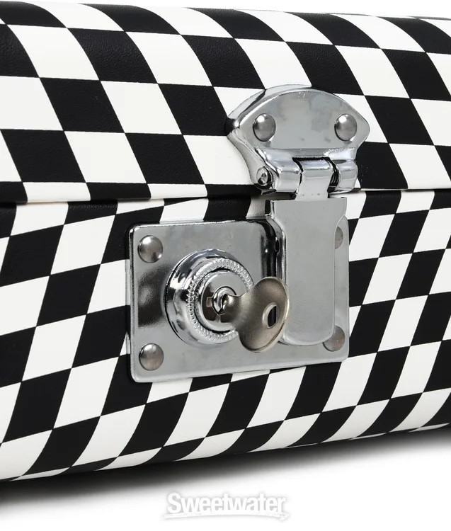 Fender Classic Series Stratocaster/Telecaster Hardshell Case - Wavy Checkerboard