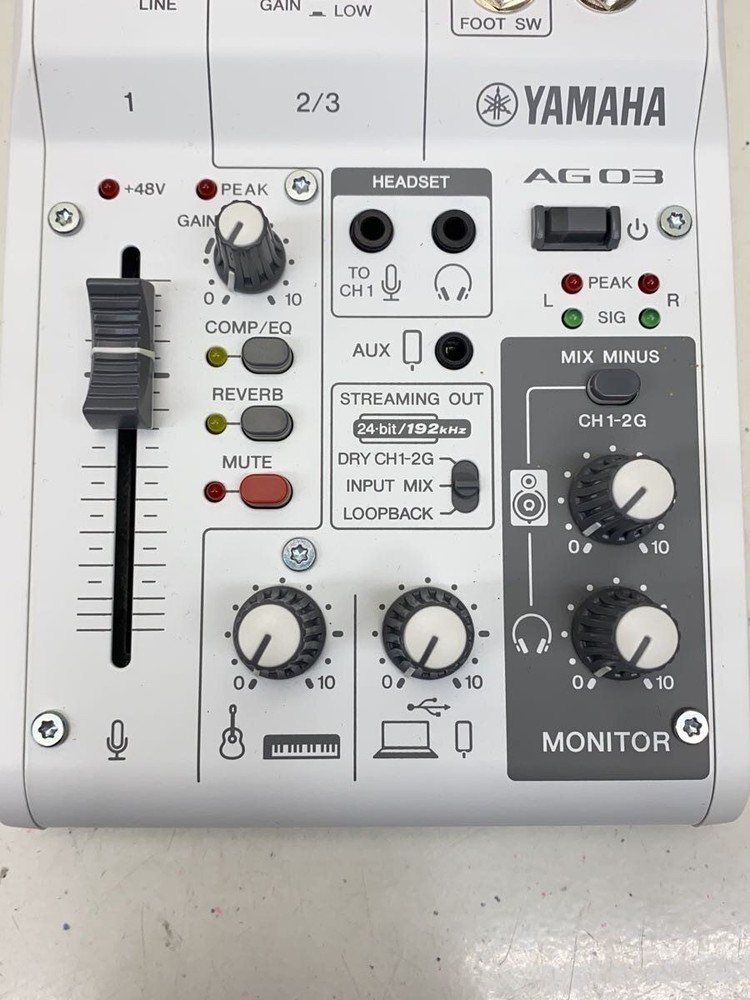 YAMAHA AG03 MIXER Used