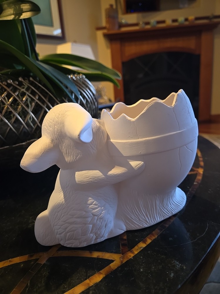 Easter bisque ceramics unpainted