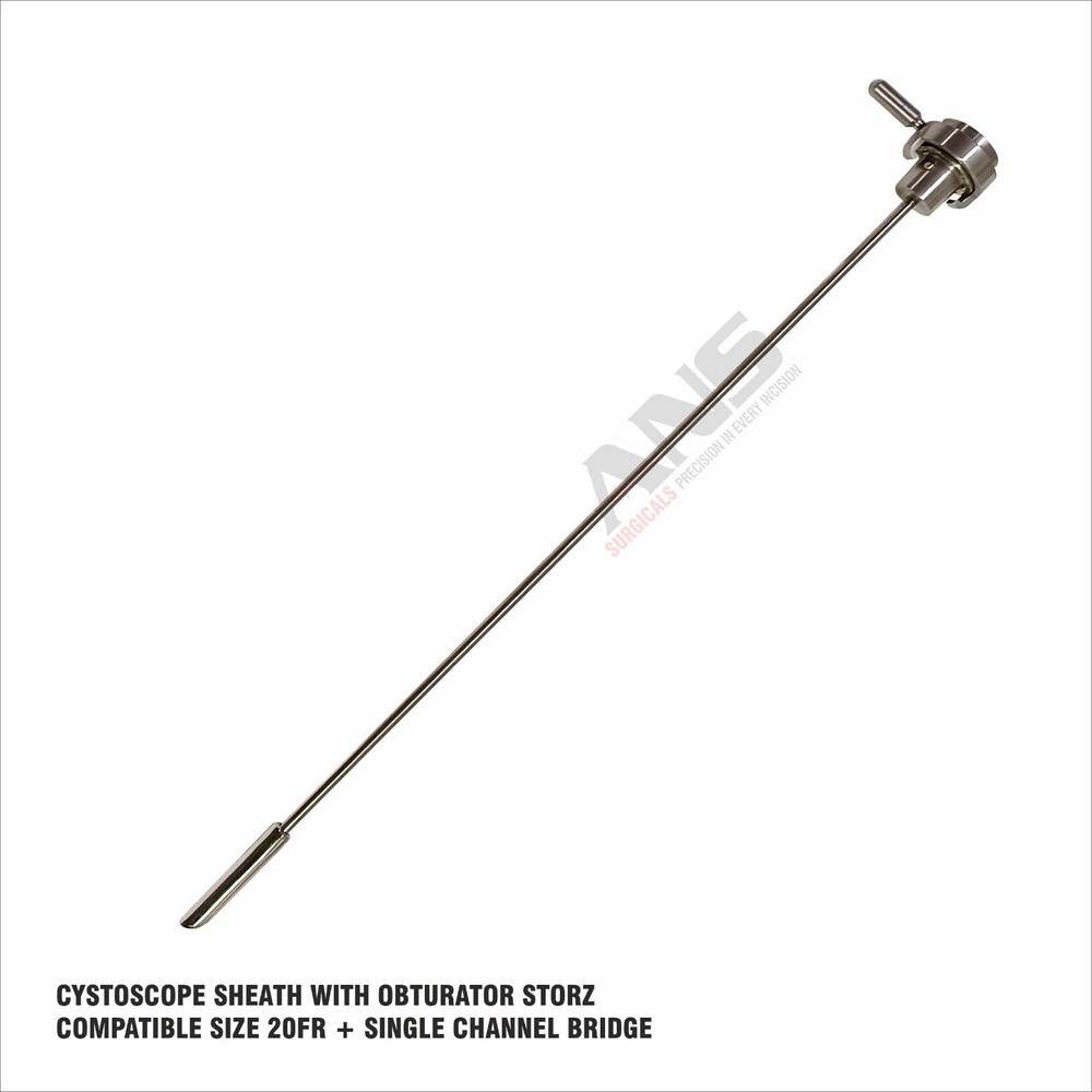 ANS Cystoscopy Sheath With Obturator 20Fr + Single Channel Bridge