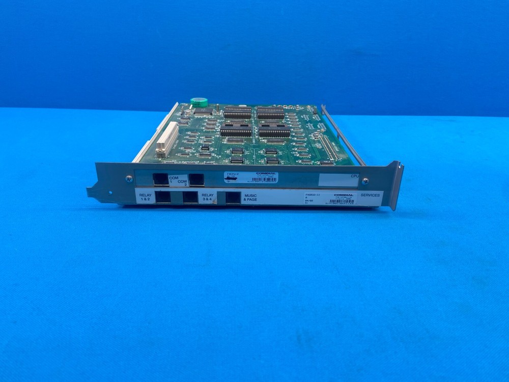 Comdial FXSRV2-II 480 Port Services Card w/ FXCPU-2 Processor Card