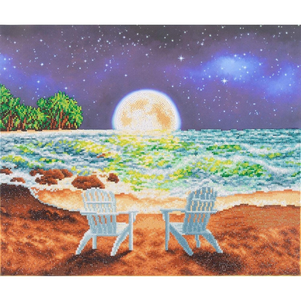 Diamond Dotz Moonlight Beach Diamond Painting Kit