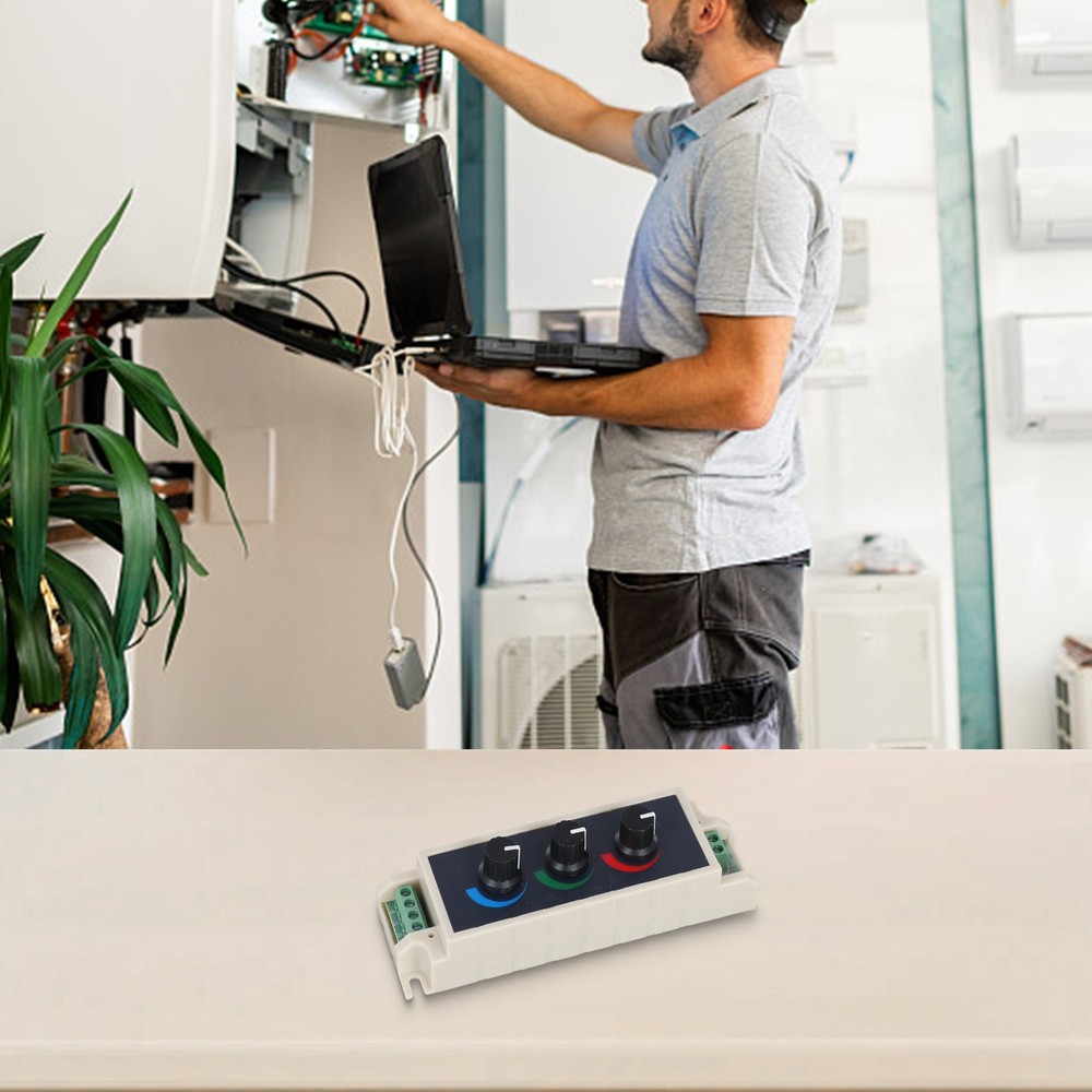 LED Light Bar Dimmer Controller Adjustable Brightness Easy Installation