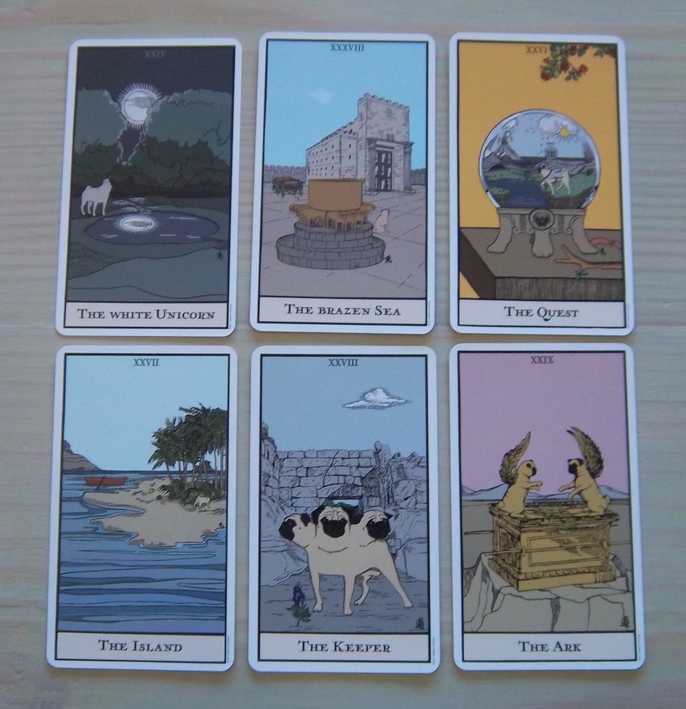 Original Indie Pug Bundle - Tarot Deck Expansion Deck Pocket Deck New / Sealed