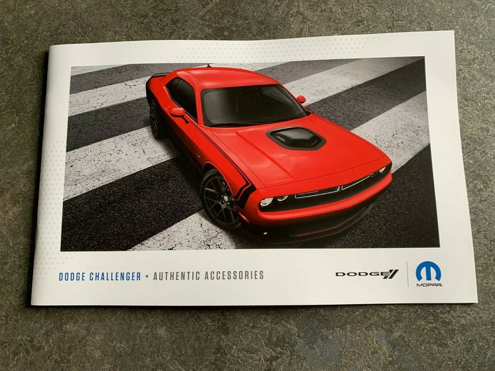 Dodge Authentic Accessories Mopar Catalog Challenger