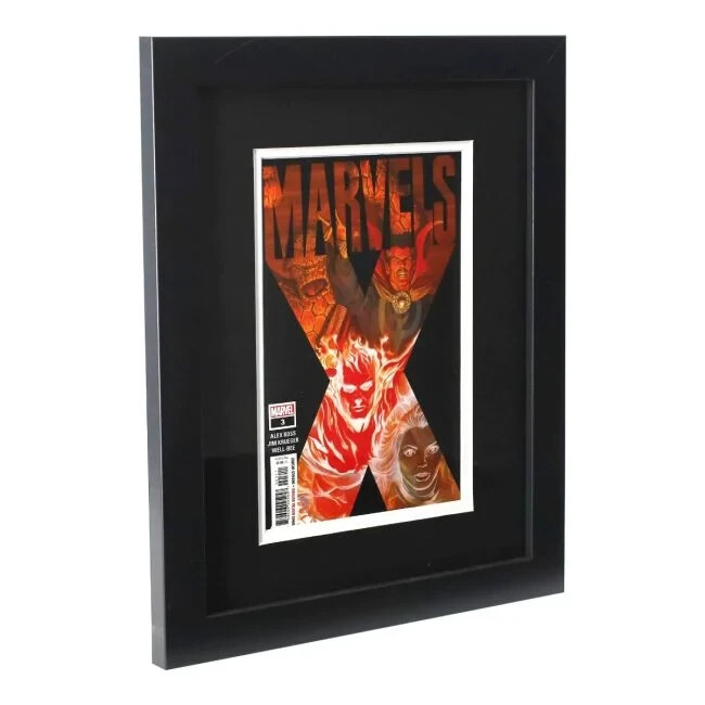 BCW Comic Book Frame Silver Age Book Display Wall Mountable with Matting