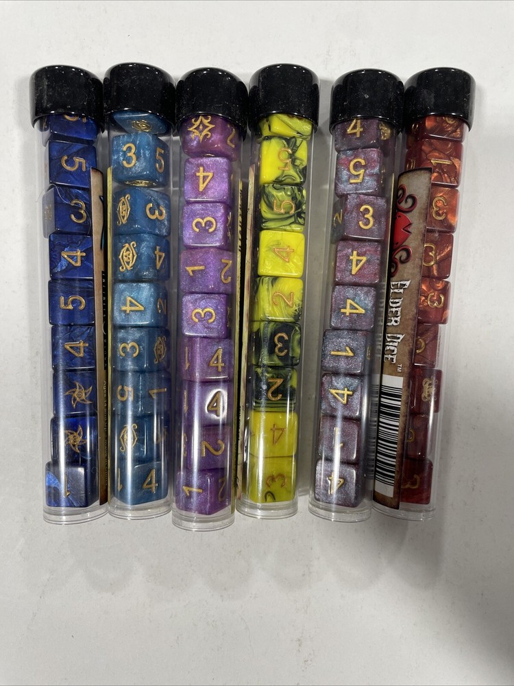 Elder Dice Doom Edition Kickstarter Infinite Black 2018