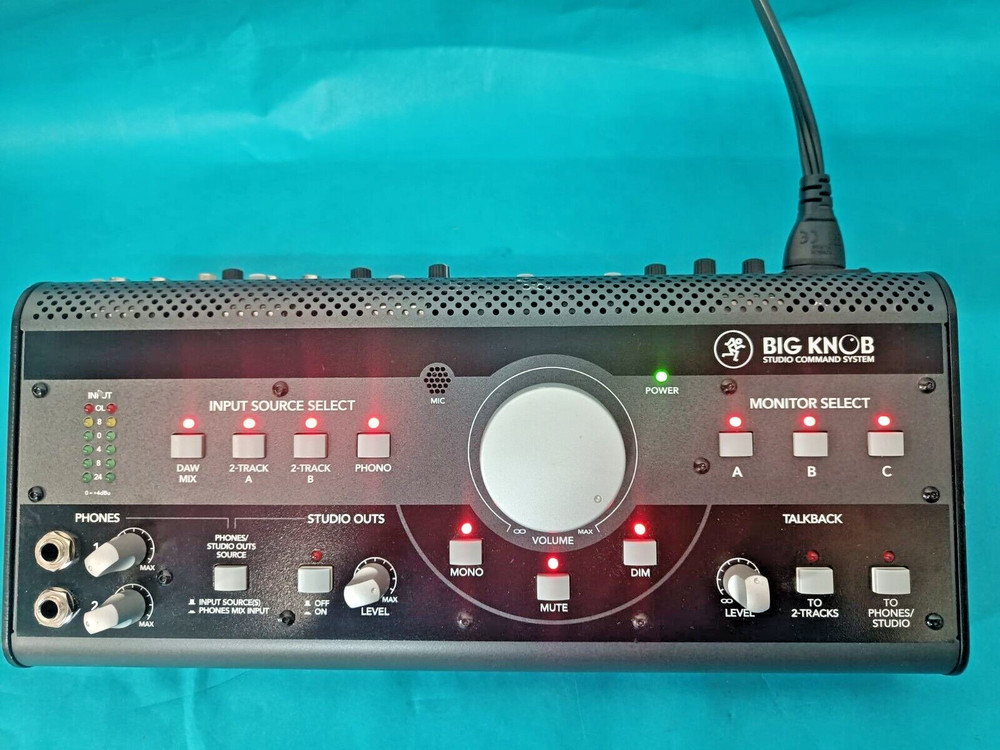 Big Knob Studio Command System Control Center Speaker Monitor Controller
