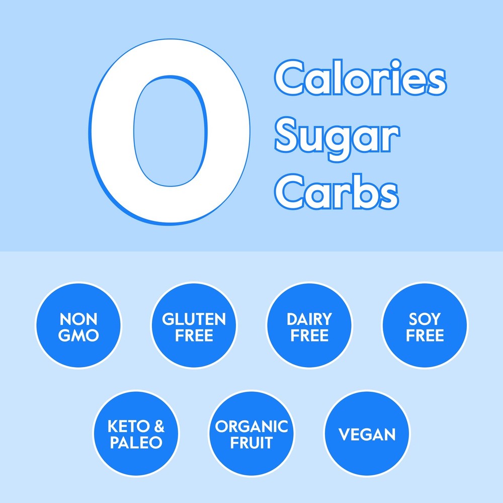 Hydration Packets - Electrolytes Powder Packets - No Sugar or Calories - Orga...