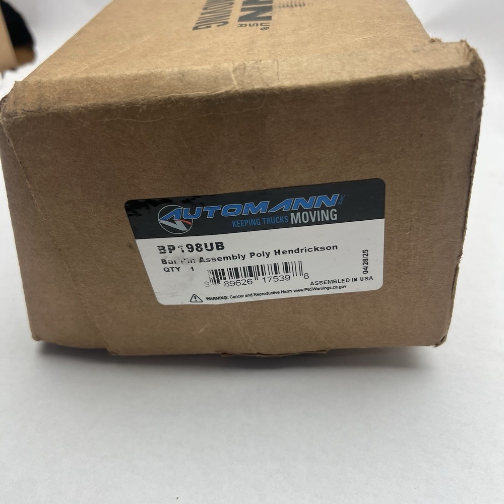 BP198UB BAR PIN ASSEMBLY POLY FITS HENDRICKSON