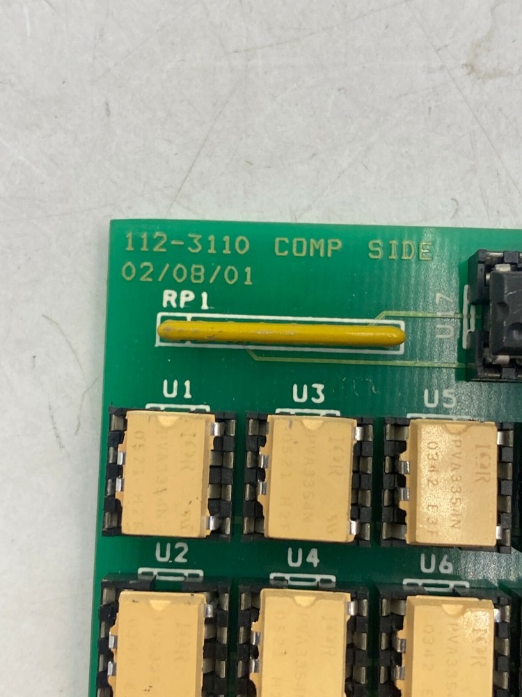 ENVIROMENTAL SYSTEMS 112-3110 DATA LOGGER CURENT INPUT CARD