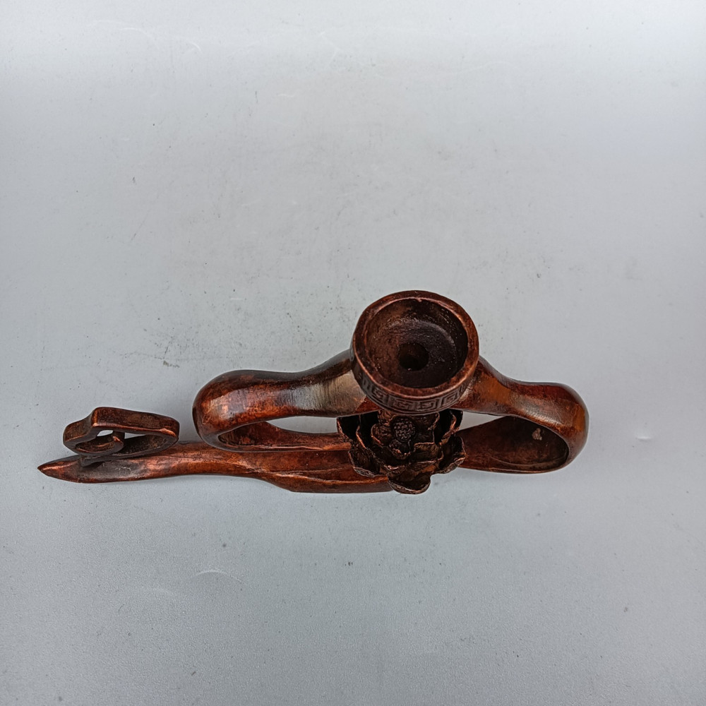 Copper Incense Burner Lotus Cloud Backflow Creative Home Decor Handcrafted