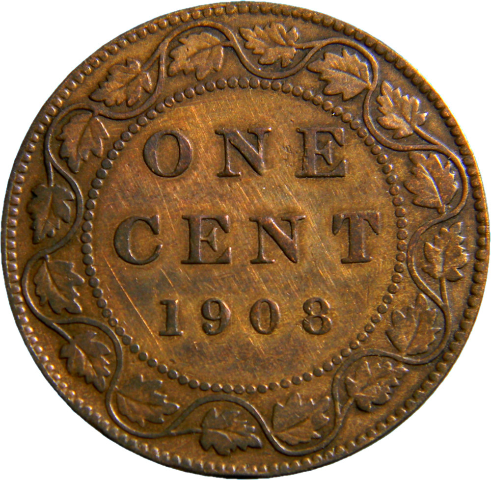 Canada 1908 One Cent (05441)
