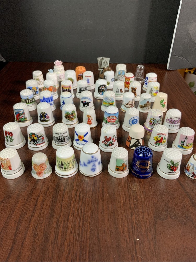 Lot of 52 Thimbles