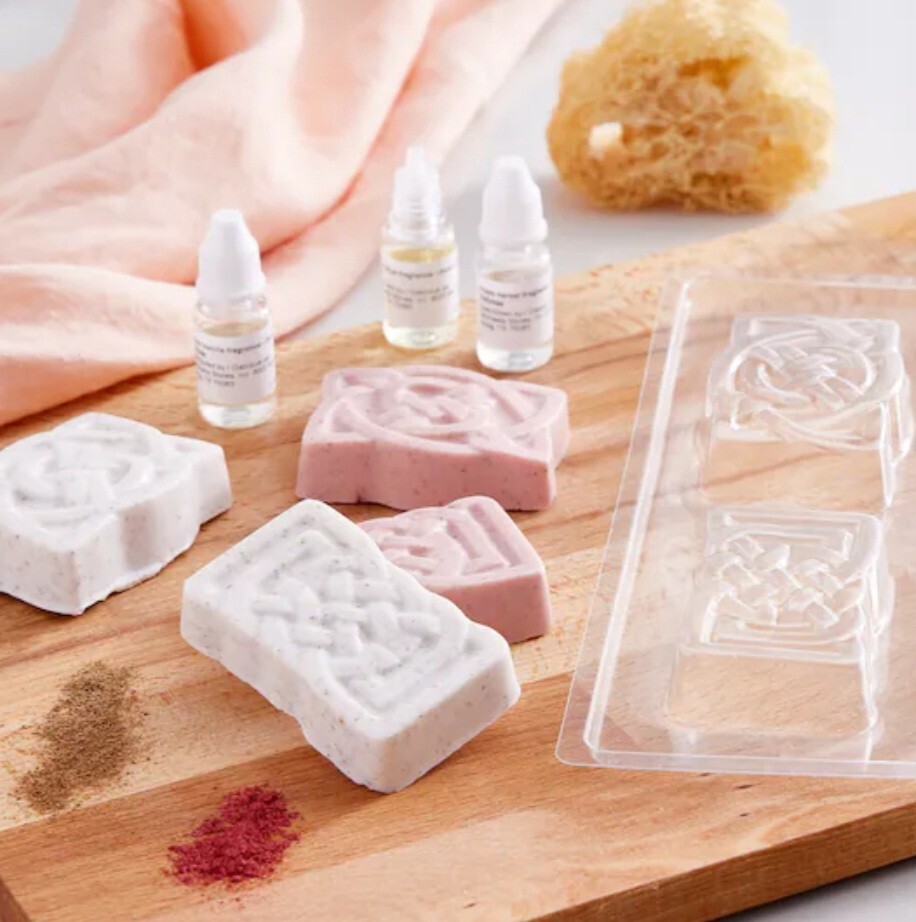 Plastic soap molds (rectangle shape)