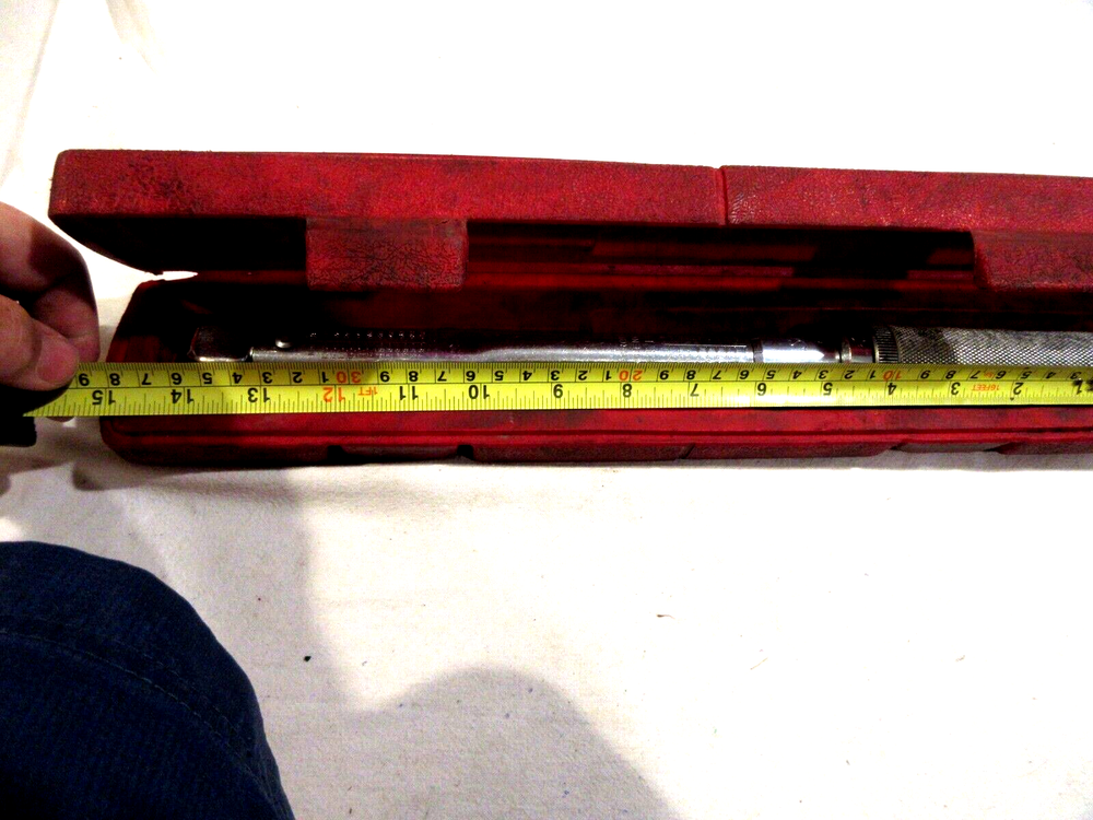 Snap-On QJ2100B Torque Wrench w/Storage Case