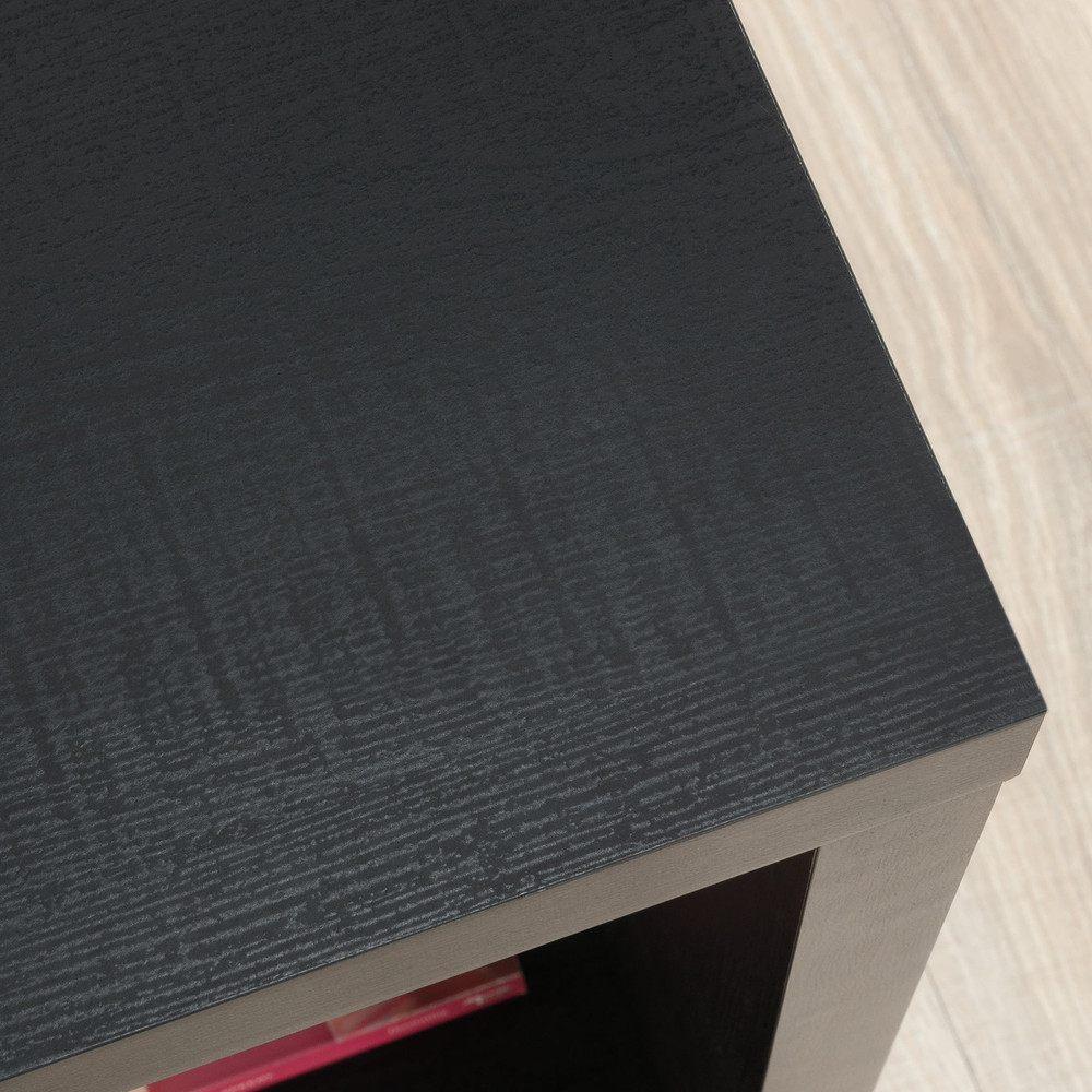Westley End Table, Black Wood Finish