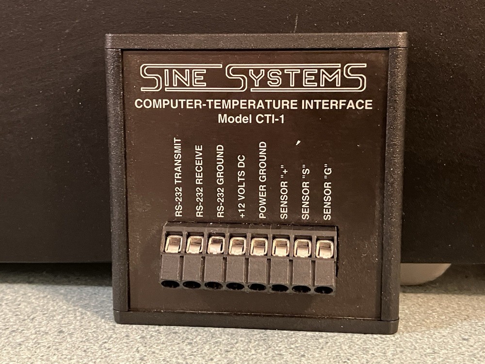 Sine Systems CTI-1 Computer Temperature Interface FOR Sine System Remote Control