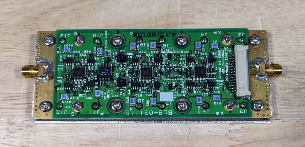 Advantest THK056 3GHz Electronic RF Attenuator Module