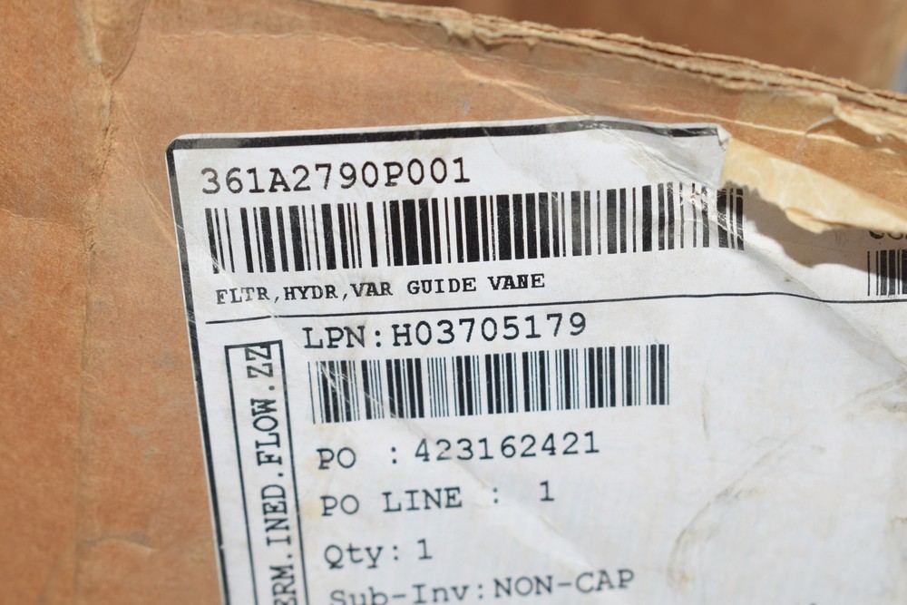 NEW GE 361A2790P001 Hydraulic Filter Variable Guide Vane