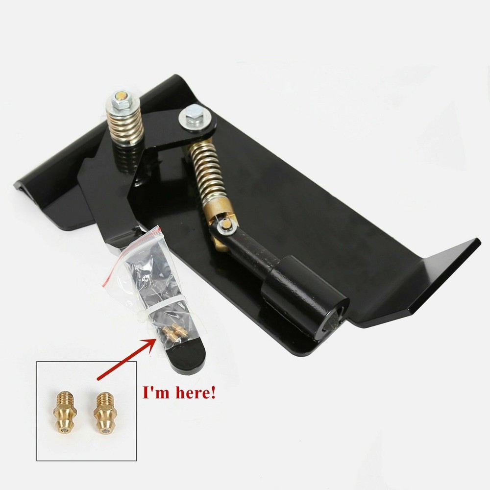 Universal Weld-On Skid Steer Quick Attach Bucket Conversion Adapter Latch Plates