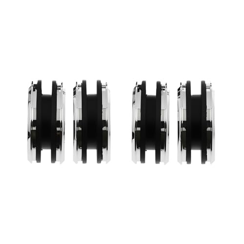 Chrome Harley Detachable Docking Hardware Kit Sissy Bars Docking Chrome@4